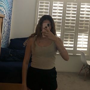 Cropped tank top
